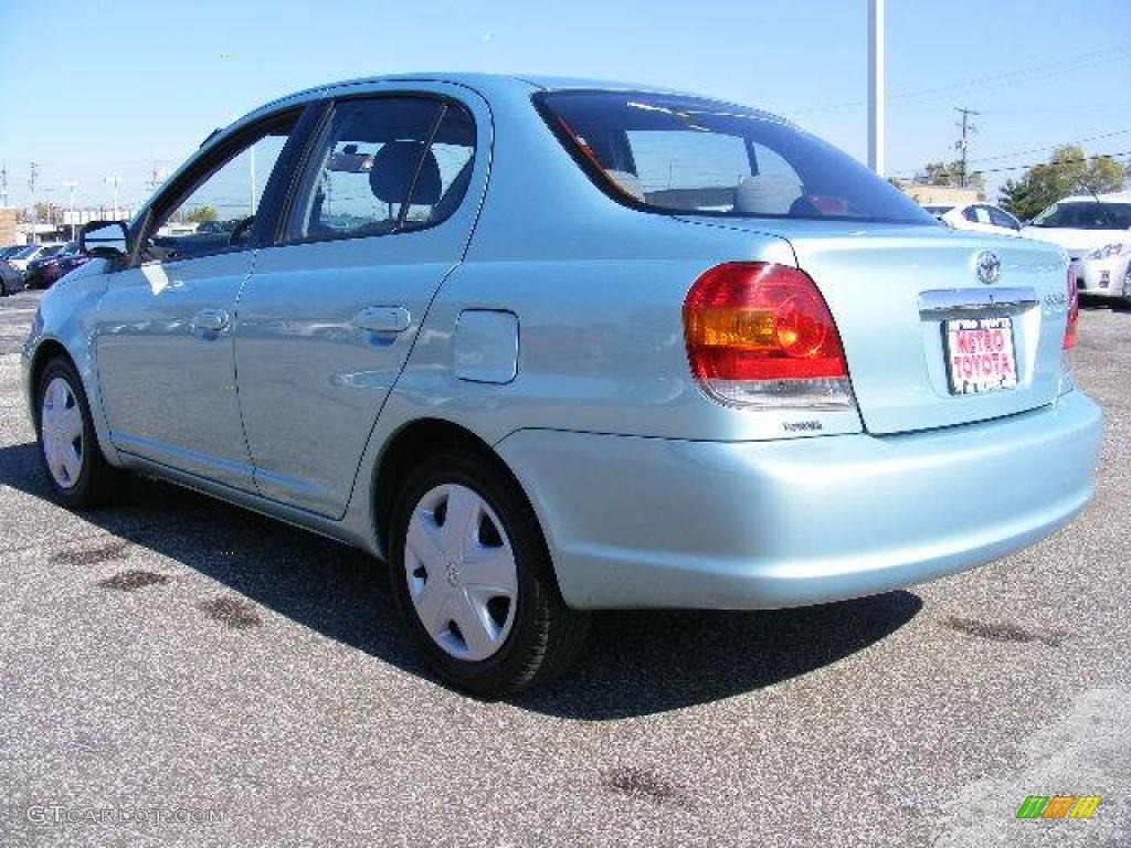 2003 ECHO Sedan - Aqua Ice Opalescent / Shadow Gray photo #5