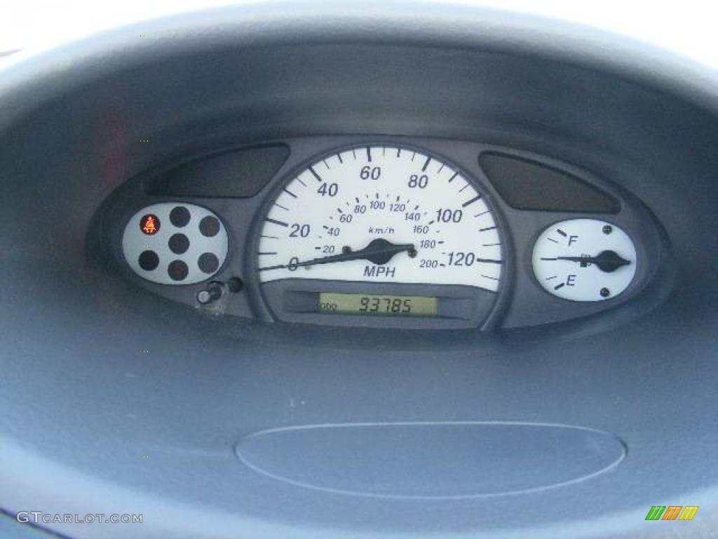 2003 ECHO Sedan - Aqua Ice Opalescent / Shadow Gray photo #16