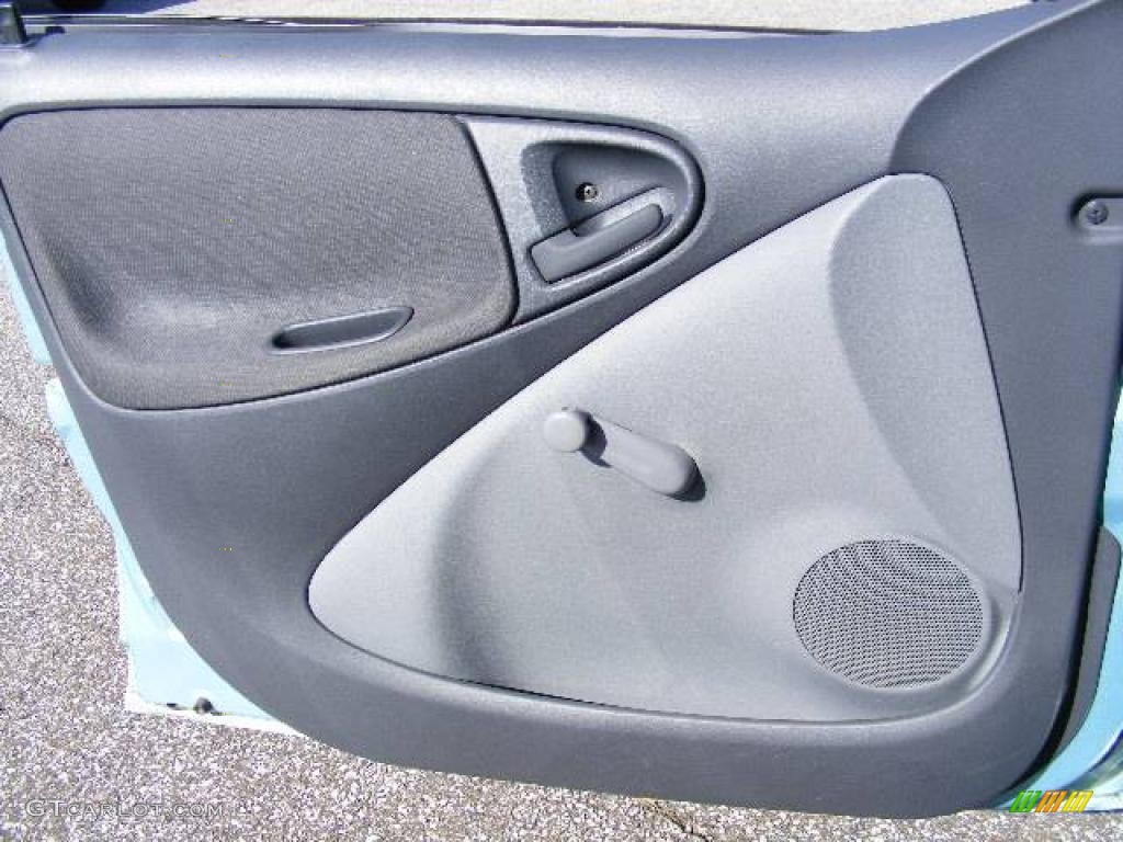 2003 ECHO Sedan - Aqua Ice Opalescent / Shadow Gray photo #21