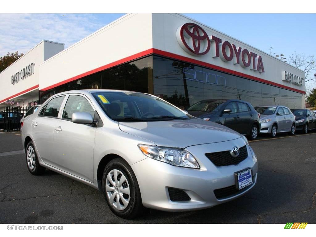 2010 Corolla LE - Classic Silver Metallic / Ash photo #1