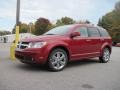 2010 Inferno Red Crystal Pearl Coat Dodge Journey R/T  photo #1