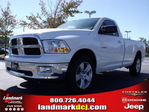 2010 Dodge Ram 1500 SLT Regular Cab Data, Info and Specs