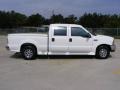 1999 Oxford White Ford F250 Super Duty XLT Crew Cab  photo #2