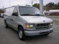 Silver Metallic 2000 Ford E Series Van E150 Cargo
