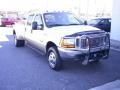 Oxford White - F350 Super Duty Lariat Crew Cab 4x4 Dually Photo No. 6