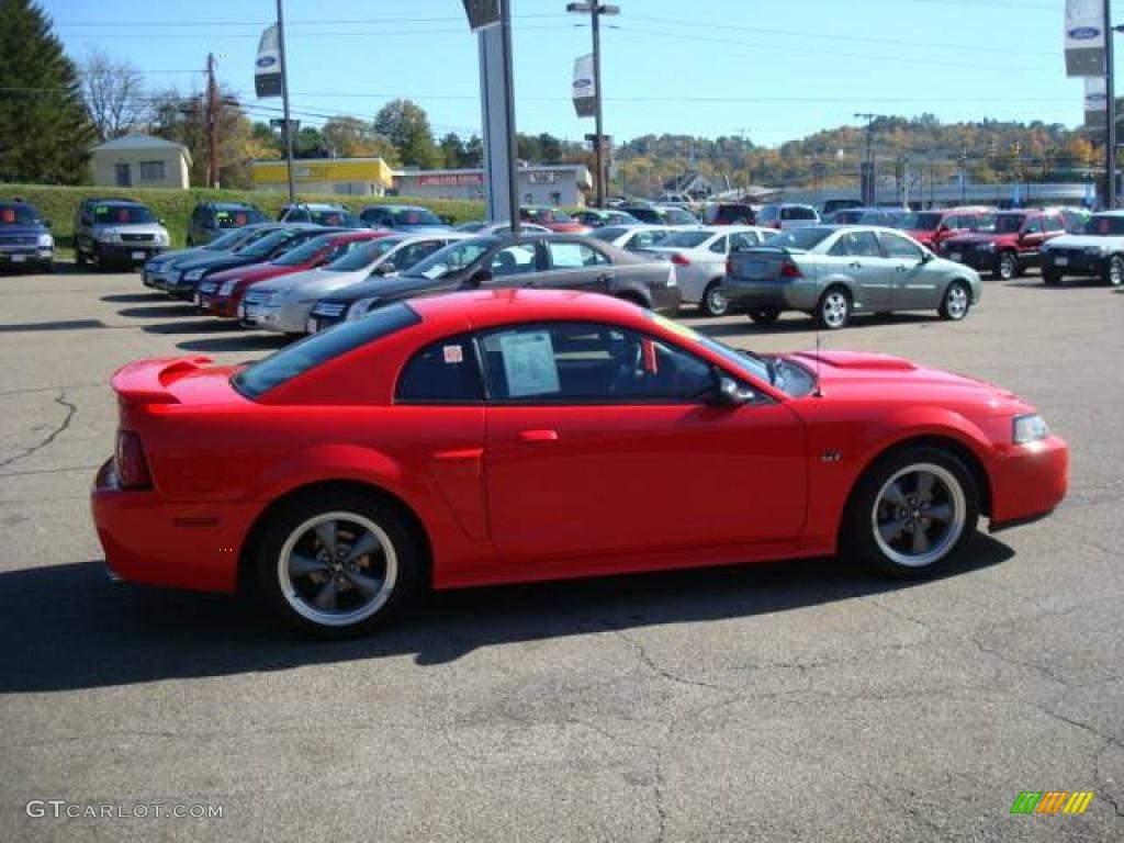 2001 Mustang GT Coupe - Performance Red / Dark Charcoal photo #5