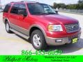 2003 Laser Red Tinted Metallic Ford Expedition Eddie Bauer 4x4  photo #1