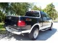 2002 Black Ford F150 Lariat SuperCrew 4x4  photo #9