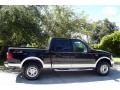 2002 Black Ford F150 Lariat SuperCrew 4x4  photo #11