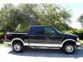 2002 Black Ford F150 Lariat SuperCrew 4x4  photo #12