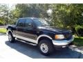 2002 Black Ford F150 Lariat SuperCrew 4x4  photo #14
