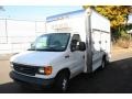 Oxford White 2005 Ford E Series Cutaway E350 Commercial Utility Truck