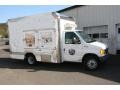 Oxford White - E Series Cutaway E350 Commercial Utility Truck Photo No. 4