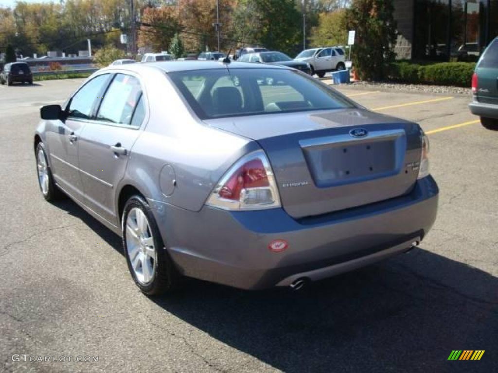 2007 Fusion SEL V6 AWD - Tungsten Grey Metallic / Charcoal Black photo #2