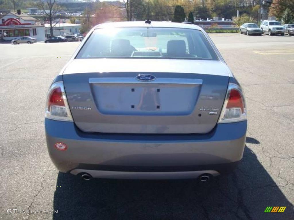 2007 Fusion SEL V6 AWD - Tungsten Grey Metallic / Charcoal Black photo #3