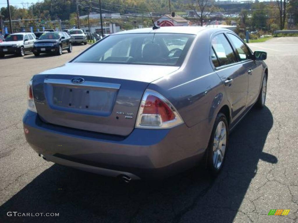 2007 Fusion SEL V6 AWD - Tungsten Grey Metallic / Charcoal Black photo #4