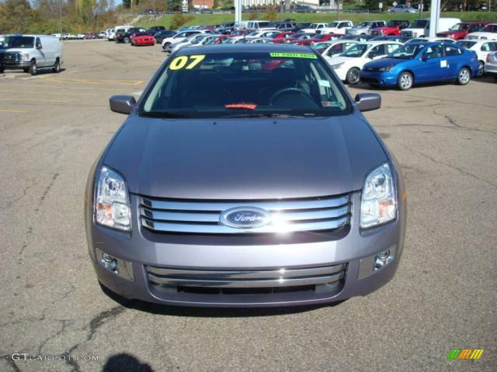2007 Fusion SEL V6 AWD - Tungsten Grey Metallic / Charcoal Black photo #10