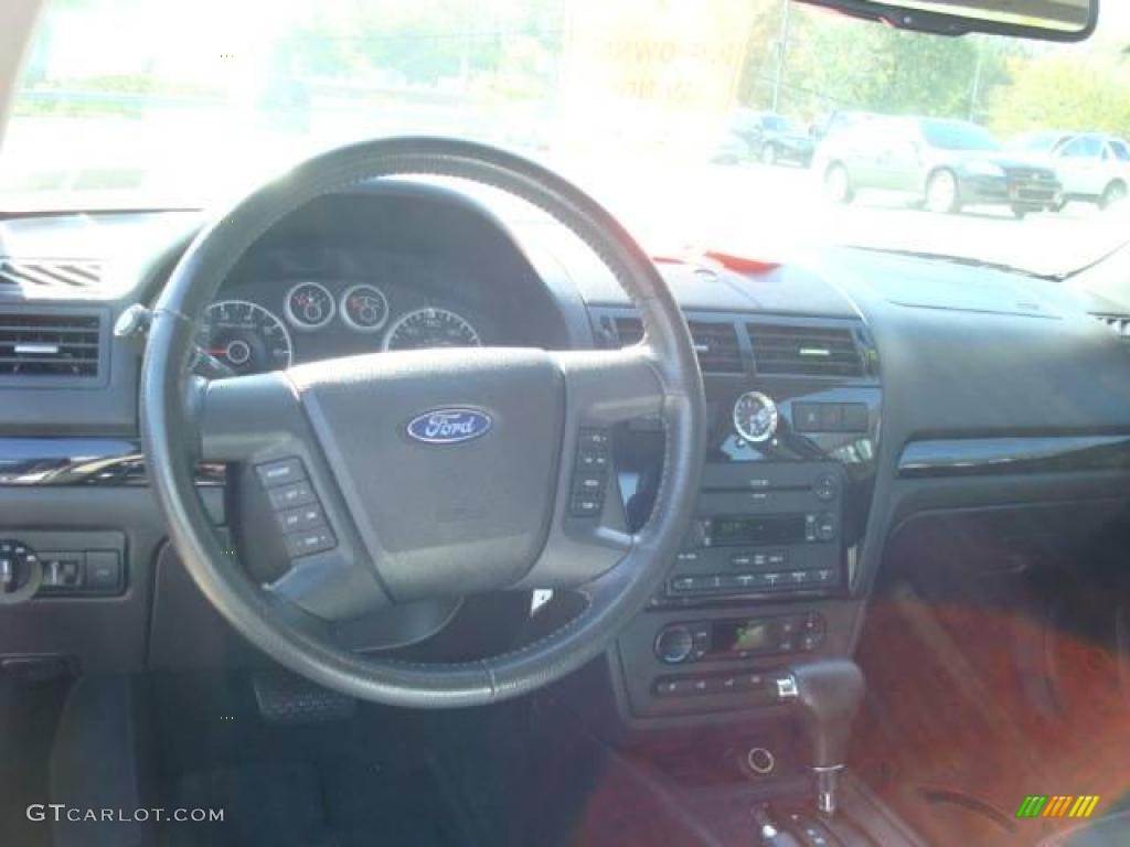 2007 Fusion SEL V6 AWD - Tungsten Grey Metallic / Charcoal Black photo #12
