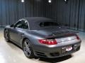 2008 Meteor Grey Metallic Porsche 911 Turbo Cabriolet  photo #2