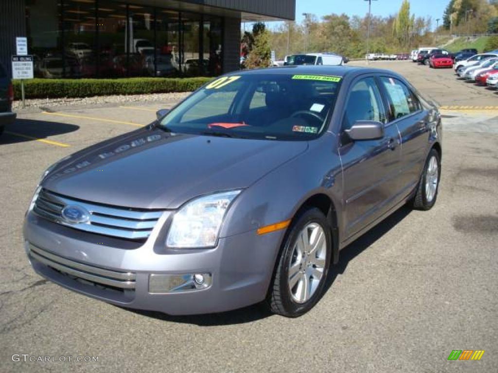 2007 Fusion SEL V6 AWD - Tungsten Grey Metallic / Charcoal Black photo #16