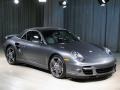 Meteor Grey Metallic - 911 Turbo Cabriolet Photo No. 18