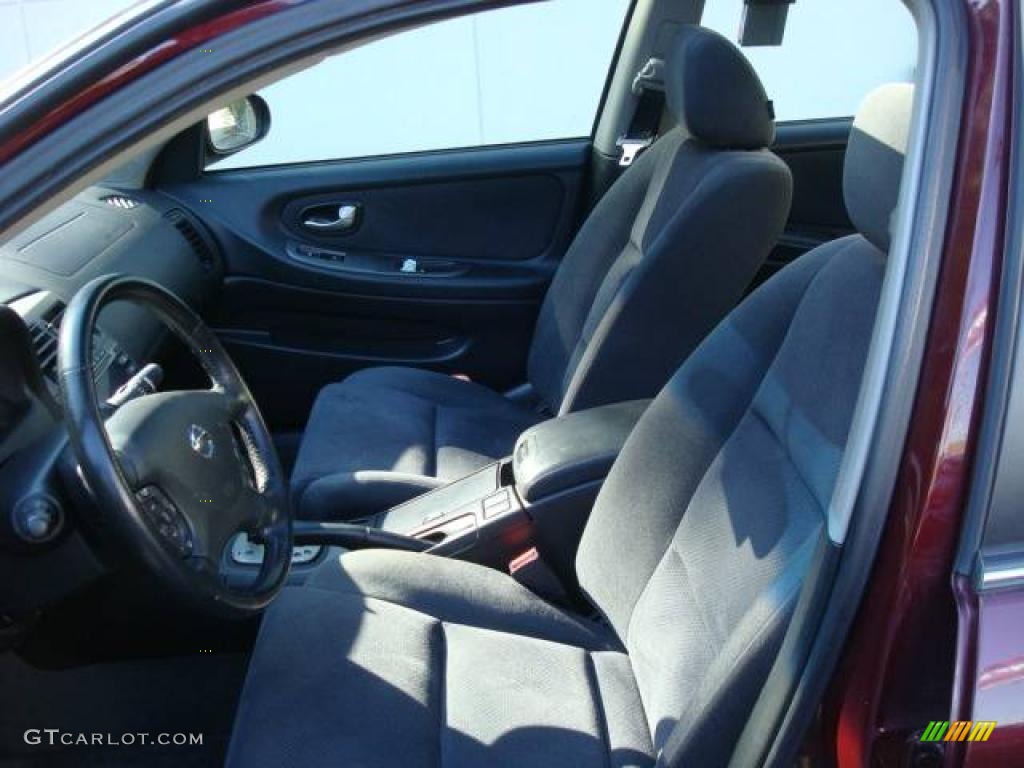 2003 Maxima SE - Merlot Red / Black photo #10