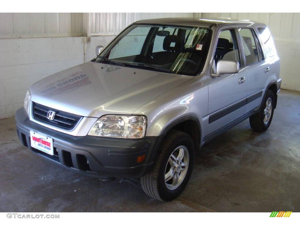 2001 CR-V EX 4WD - Satin Silver Metallic / Dark Gray photo #5