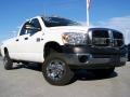 2009 Bright White Dodge Ram 2500 SXT Quad Cab 4x4  photo #1