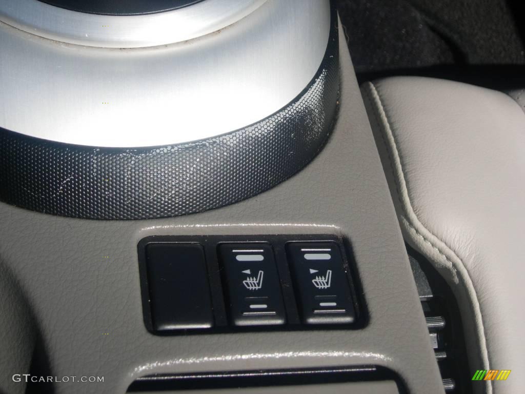 2006 350Z Touring Roadster - Daytona Blue Metallic / Frost Leather photo #31