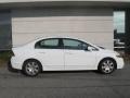 Taffeta White - Civic LX Sedan Photo No. 2