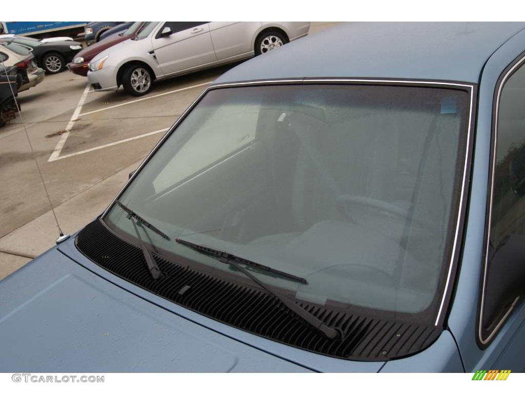 1991 Topaz LS Sedan - Crystal Blue Metallic / Blue photo #15