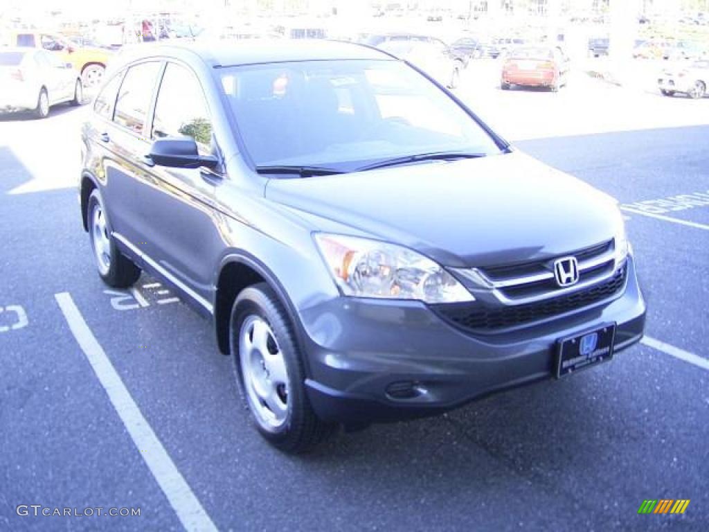 2010 CR-V LX - Polished Metal Metallic / Black photo #5