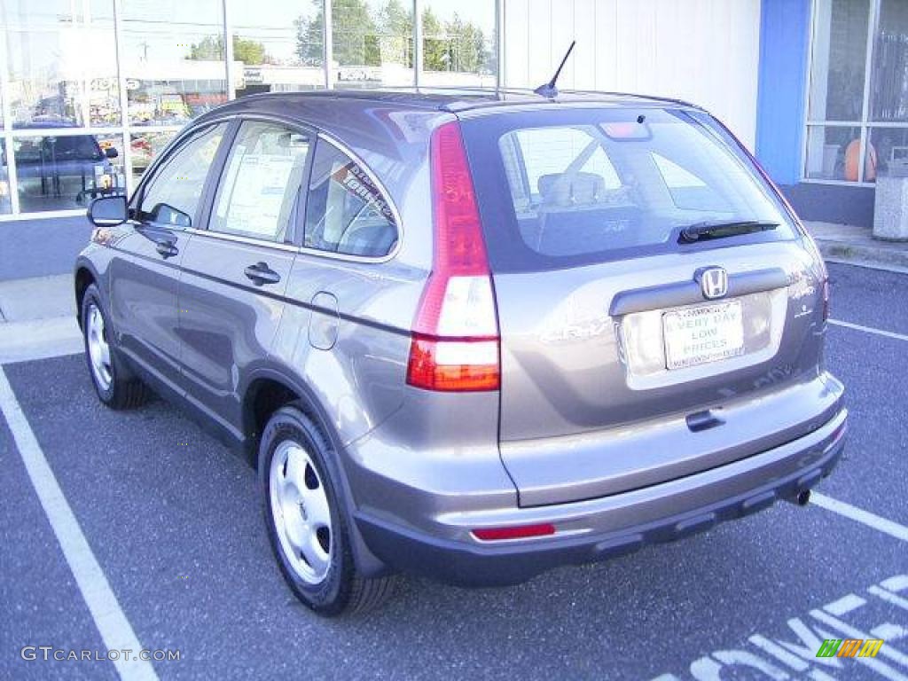 2010 CR-V LX AWD - Urban Titanium Metallic / Ivory photo #2