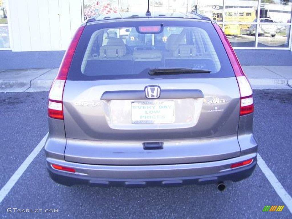 2010 CR-V LX AWD - Urban Titanium Metallic / Ivory photo #3