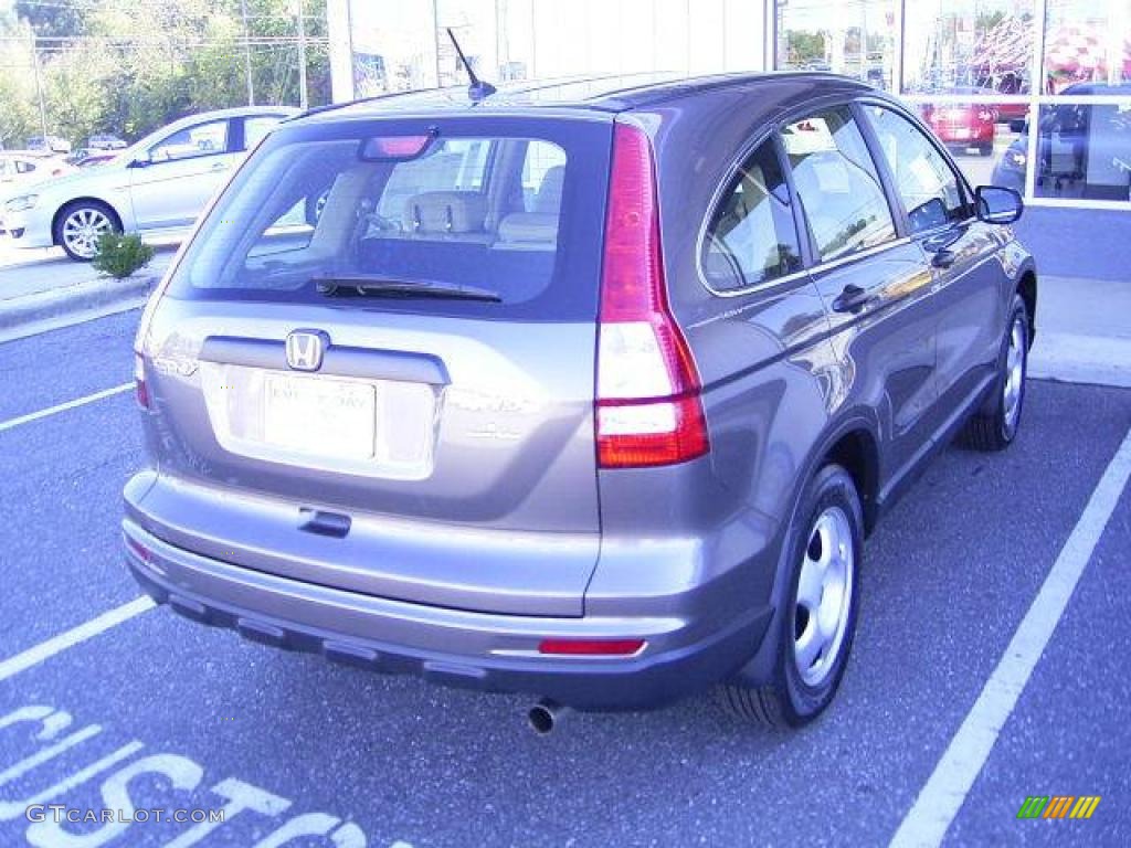 2010 CR-V LX AWD - Urban Titanium Metallic / Ivory photo #4