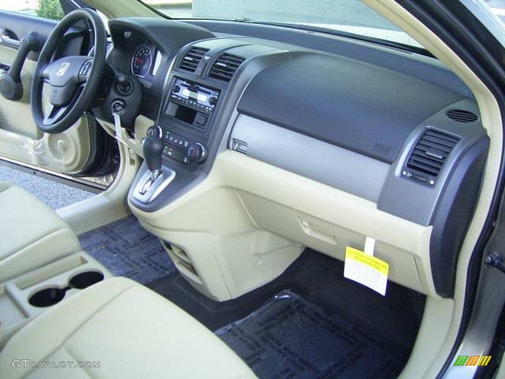 2010 CR-V LX AWD - Urban Titanium Metallic / Ivory photo #16