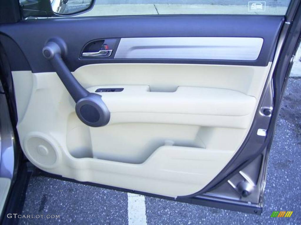 2010 CR-V LX AWD - Urban Titanium Metallic / Ivory photo #17