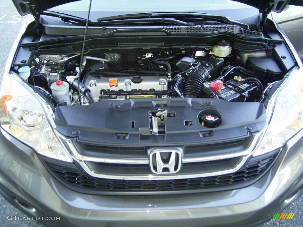 2010 CR-V LX AWD - Urban Titanium Metallic / Ivory photo #20