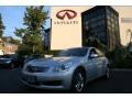 2008 Liquid Platinum Silver Infiniti G 35 x Sedan  photo #1