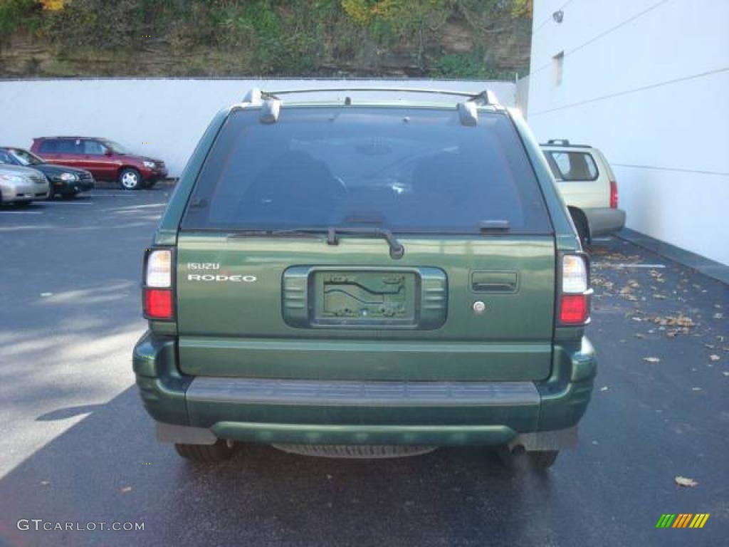 2001 Rodeo LS - Garden Green Mica / Gray photo #3