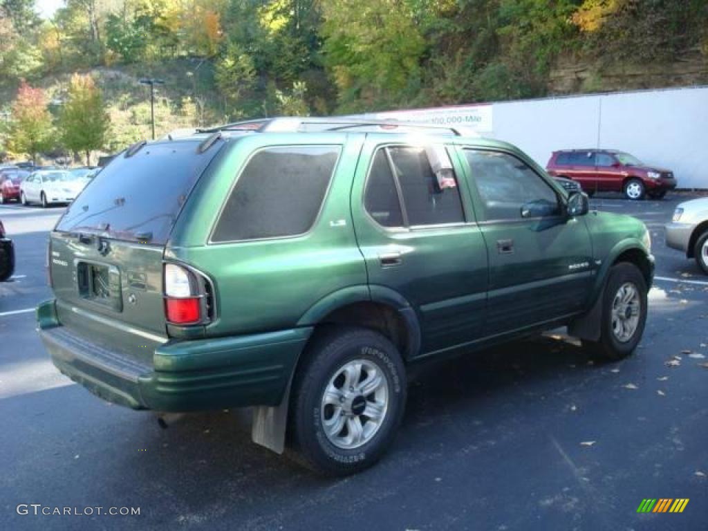 2001 Rodeo LS - Garden Green Mica / Gray photo #5