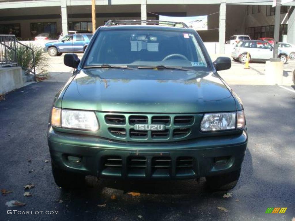 2001 Rodeo LS - Garden Green Mica / Gray photo #7