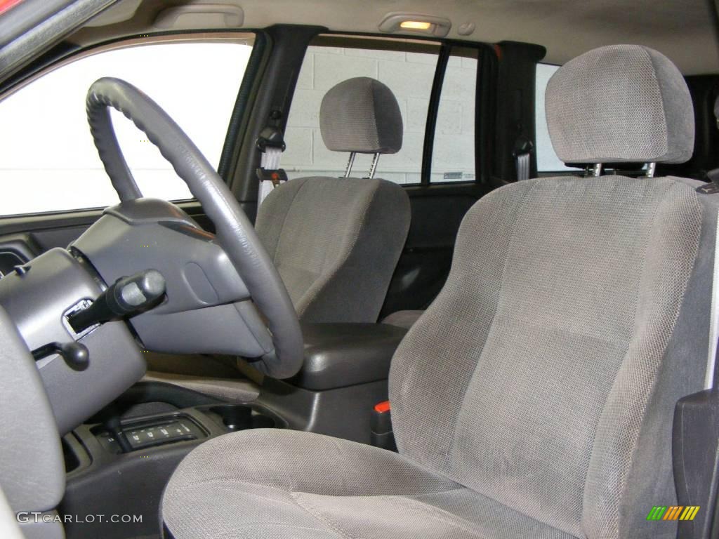 2000 Grand Cherokee Laredo 4x4 - Flame Red / Agate photo #14