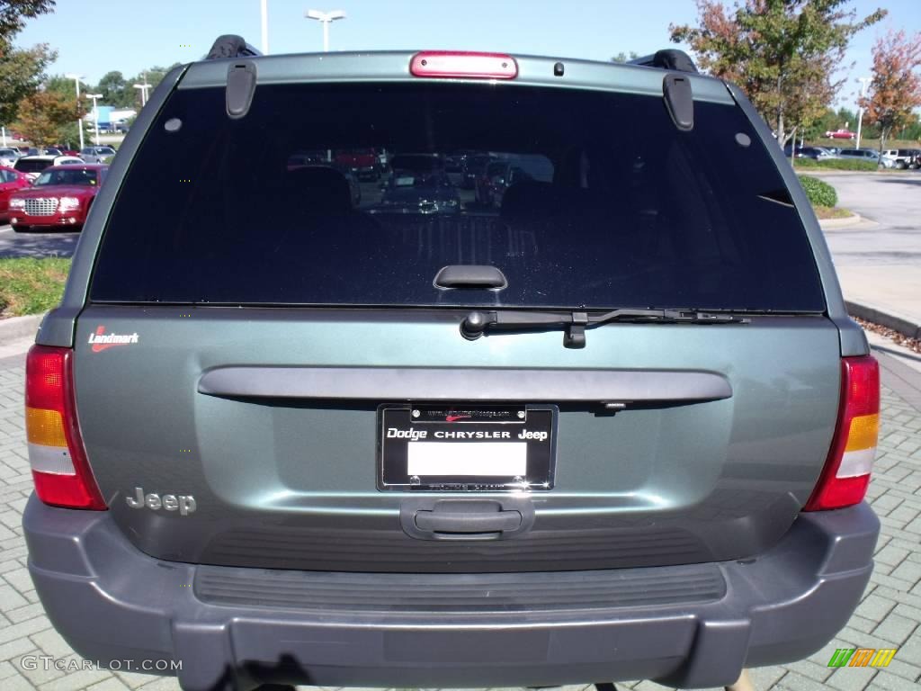 2004 Grand Cherokee Laredo - Onyx Green Pearl / Sandstone photo #4