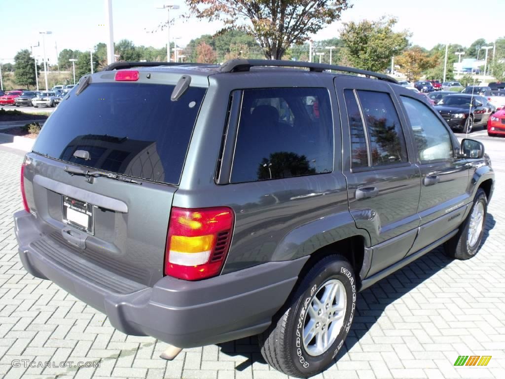 2004 Grand Cherokee Laredo - Onyx Green Pearl / Sandstone photo #5