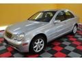 2002 Brilliant Silver Metallic Mercedes-Benz C 240 Sedan  photo #3