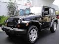 2007 Black Jeep Wrangler Sahara 4x4  photo #2