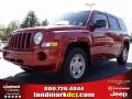 2010 Sunburst Orange Pearl Jeep Patriot Sport  photo #1