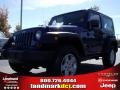 2010 Deep Water Blue Pearl Jeep Wrangler Sport 4x4  photo #1