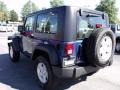 2010 Deep Water Blue Pearl Jeep Wrangler Sport 4x4  photo #2